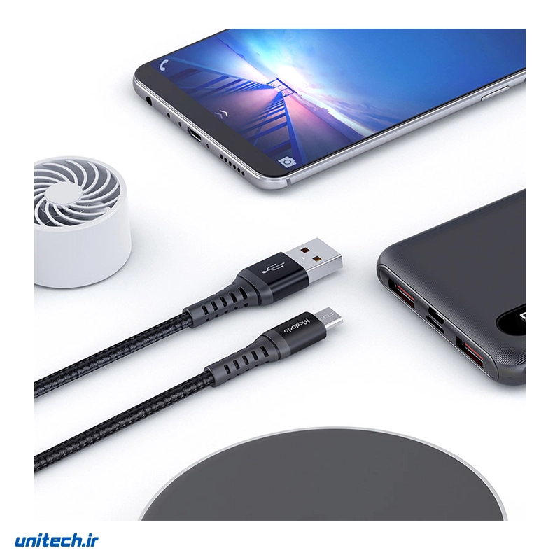 کابل میکرو یو اس بی فست شارژ 3 آمپر مک دودو CA2281 طول 1 متر2